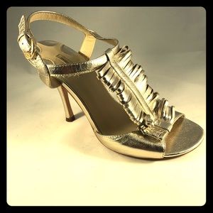 Elegant Gold Women's Sandals
